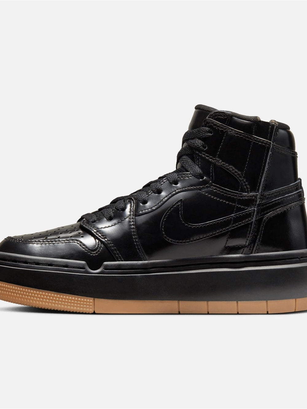 Women’s Air Jordan 1 Elevate High SE “Black Gum” platform sneakers